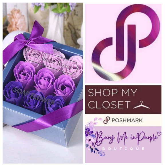 DECORATIVE FOAM SOAP ROSES - Picture 1 of 9